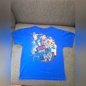 Wwf HYBIRD CENA ORTON CM PUNK MYSTERIO SHIRT YOUTH XL
